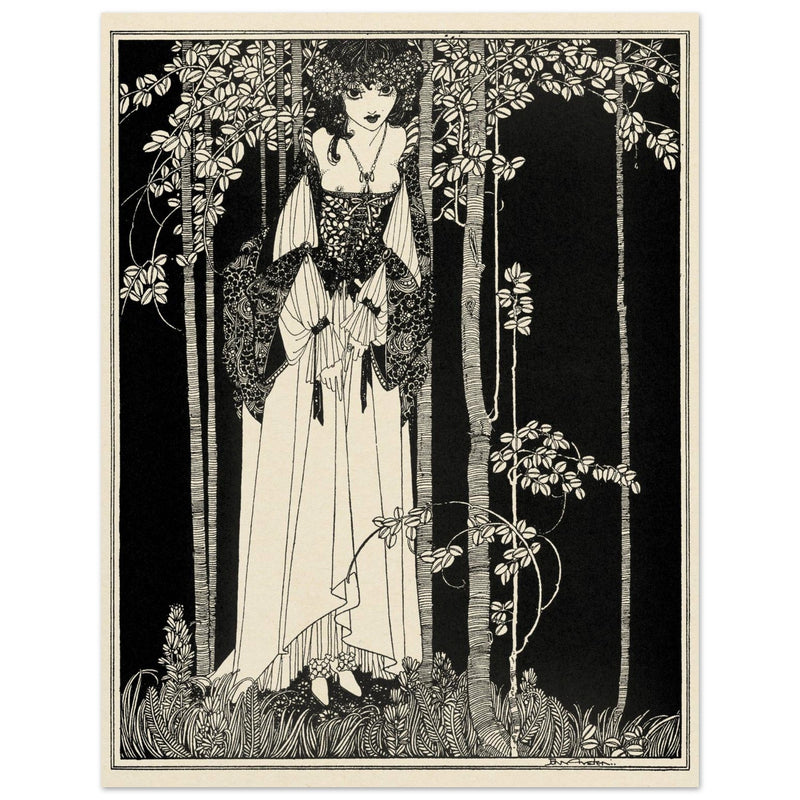 John Austen illustration for Hamlet - Ophelia IV