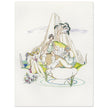 Island of Lesbos Greece. Daphnis and Chloe illustration by John Austen.