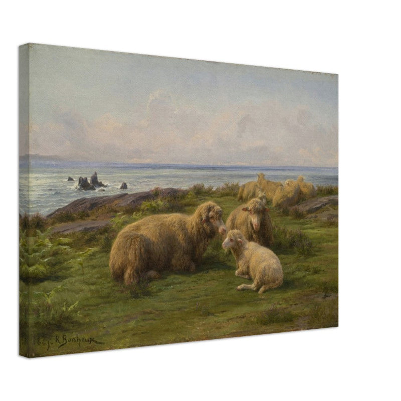 Sheep by the Sea by Rosa Bonheur.