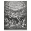 Gustave Dore illustration for The Divine Comedy by Dante Alighieri.  Paradise.