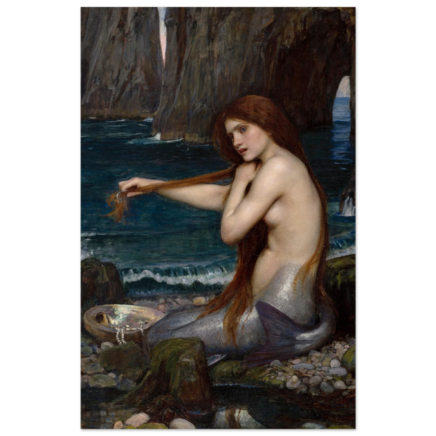 A Mermaid by John William Waterhouse 1900.