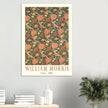 William Morris Cray 1884. Vintage printed cotton  art print.