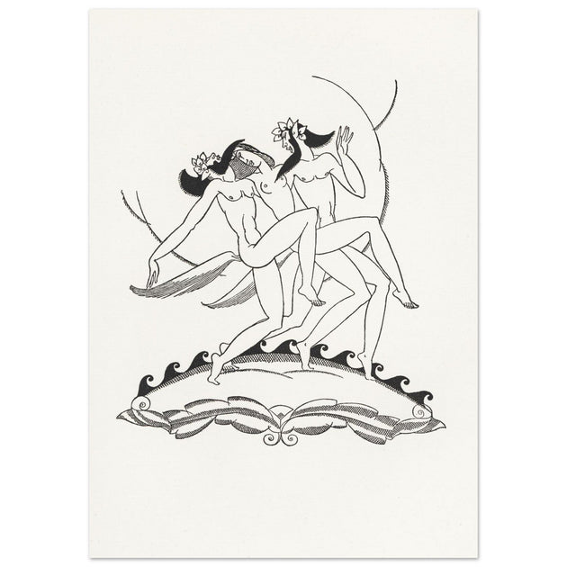 Daphnis and Chloe illustration by John Austen.
