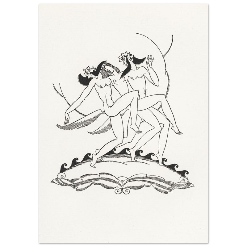 Daphnis and Chloe illustration by John Austen.