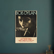 Bob Dylan poster reproduction.  of the poster that announced Bob Dylan playing at the New Center Arena.