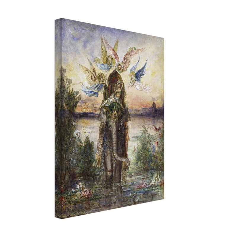 The Sacred Elephant painting by Gustave Moreau