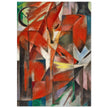 The Foxes Die Füchse painting by Franz Marc