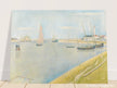 Georges Seurat The canal of Gravelines, in the direction of the sea.