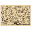 Historic balloons, airships, and other flying machines.
