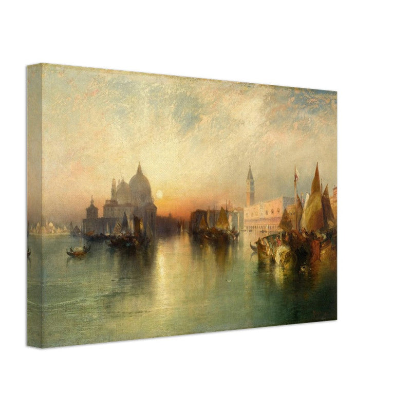 View of Venice Italy by Thomas Moran 1895.
