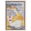La Mode Chic old vintage fashion magazine cover from the 30s.