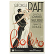 Bolero George Raft and Carole Lombard movie poster. Sweddish version Vintage prints of famous films