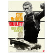 Steve Mc Queen Bullit movie poster.