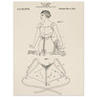 Brassiere patent drawing by M P Jacob.