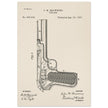 Firearm mechanism patent by John M. Browning.