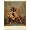 Pompeii roman paintings reproduced by Wilhelm Zahn.