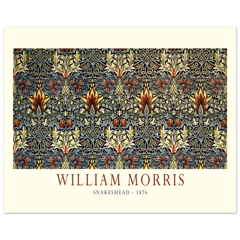 William Morris Snakeshead 1876.  .