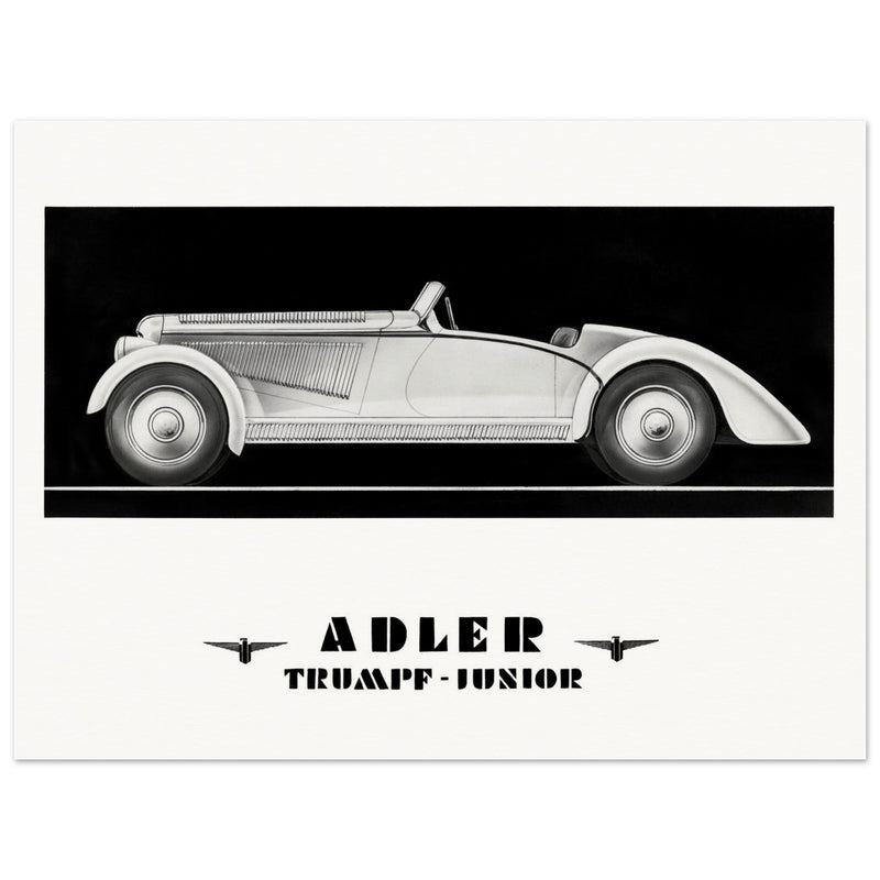 Adler Trumpf Junior Sport roadster vintage car
