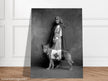 Red Cross nurse with dog poster reproduction by Harris & Ewing 1915-1918