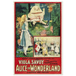 Alice in Wonderland movie poster.
