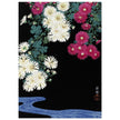Chrysanthemums and Running Water by Ohara Koson,