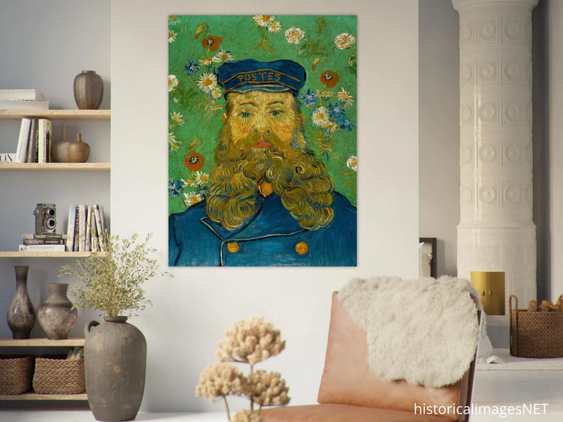 Portrait of Joseph Roulin by Vincent Van Gogh