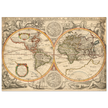 Ancient world map poster reproduction by Jodocus Hondius