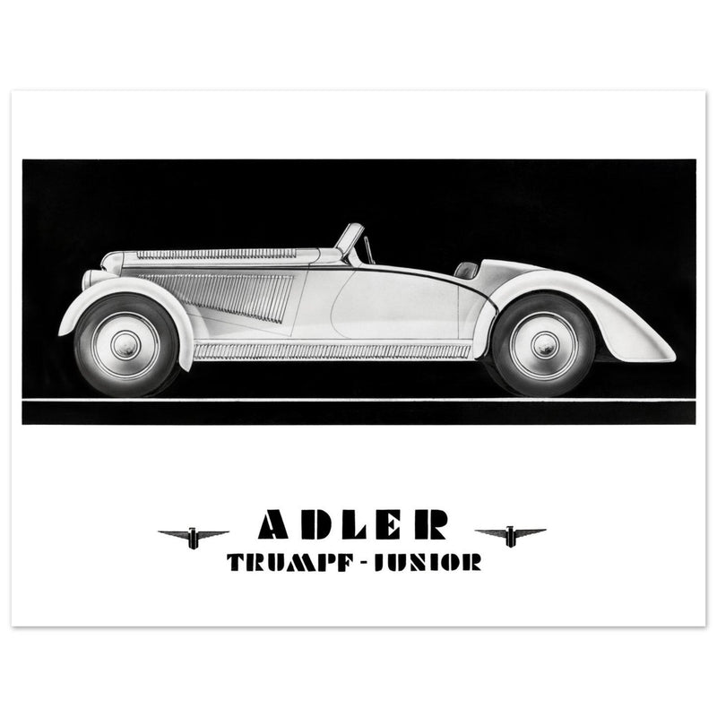 Adler Trumpf Junior Sport roadster vintage car