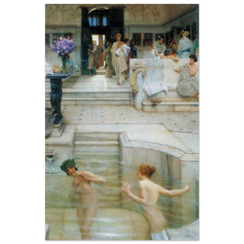 Lawrence Alma Tadema Women stabian baths in Pompeii Rome