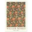William Morris Cray 1884. Vintage printed cotton  art print.