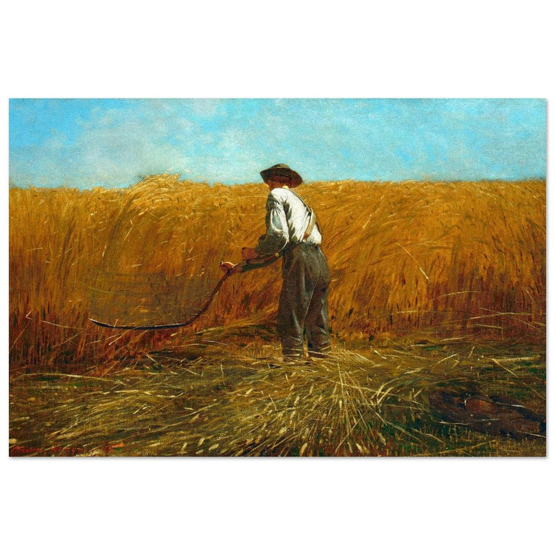 The Veteran in a New Field by Winslow Homer 1865.