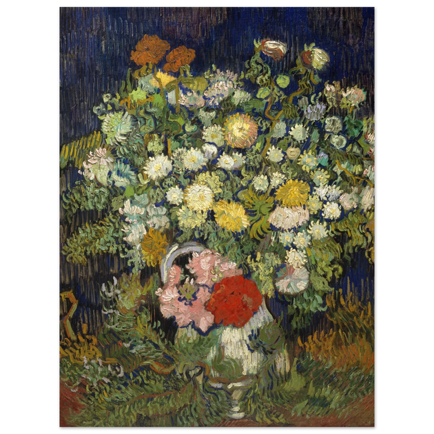 Vincent Van Gogh Bouquet of Flowers in a Vase