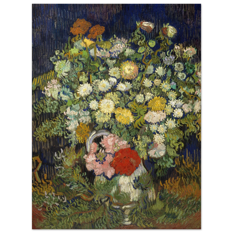 Vincent Van Gogh Bouquet of Flowers in a Vase