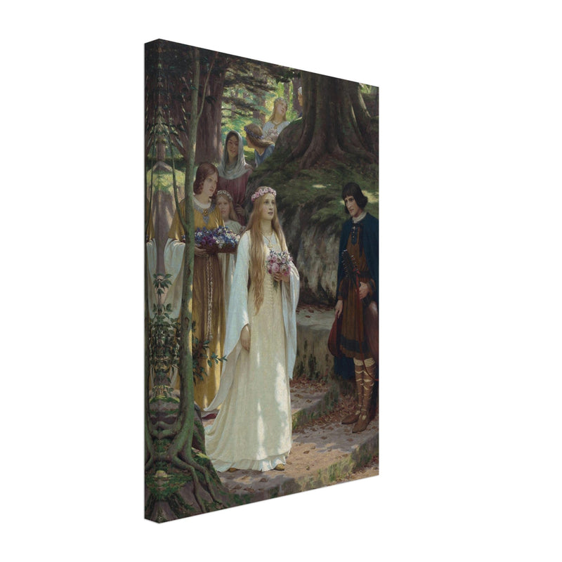 Edmund Blair Leighton painting  My Lady Passeth By