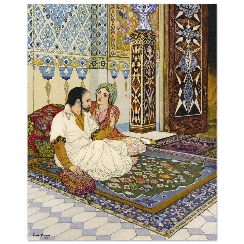 The Arabian Nights One Thousand and One Nights illustration by Leon Carre