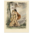 Paul Emile Becat erotic illustration Les Baiseres XVIII ( The Kisses ) Immortality