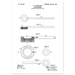 Toothbrush patent illustration by H E Sandiford.