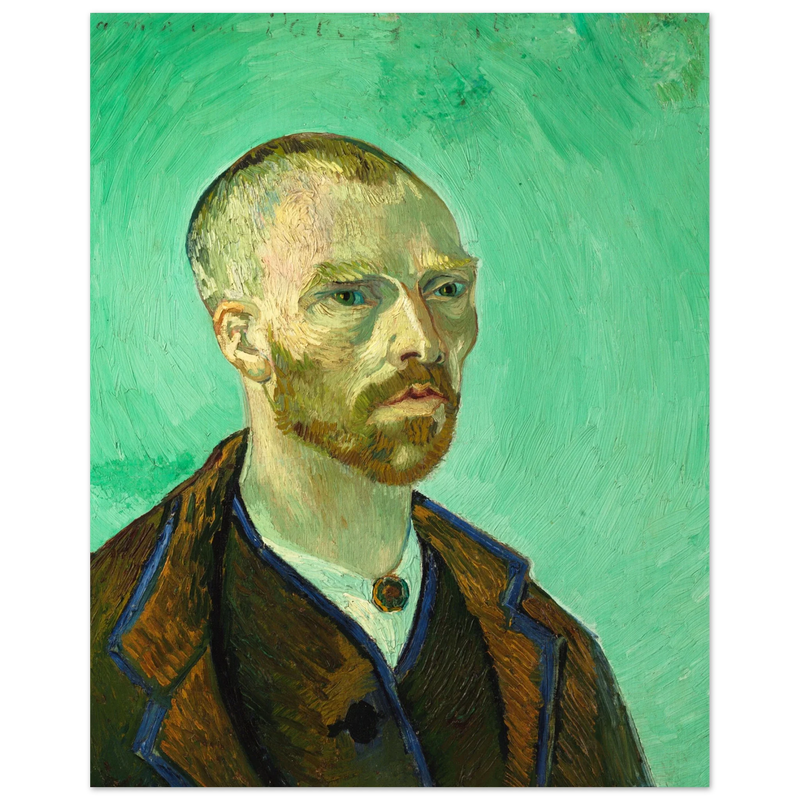 Self Portrait Dedicated to Paul Gauguin by Vincent Van Gogh