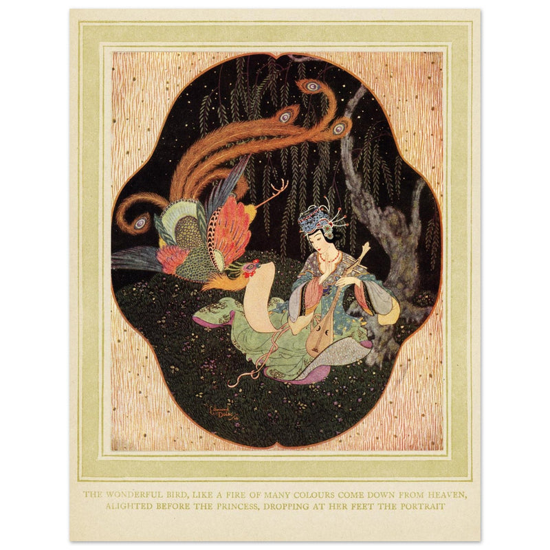 Edmund Dulac The story of the bird Feng. A Fairy tale from China.