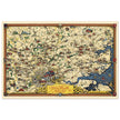 United Kindon Greater London vintage map  by Taylor Walker & Co.