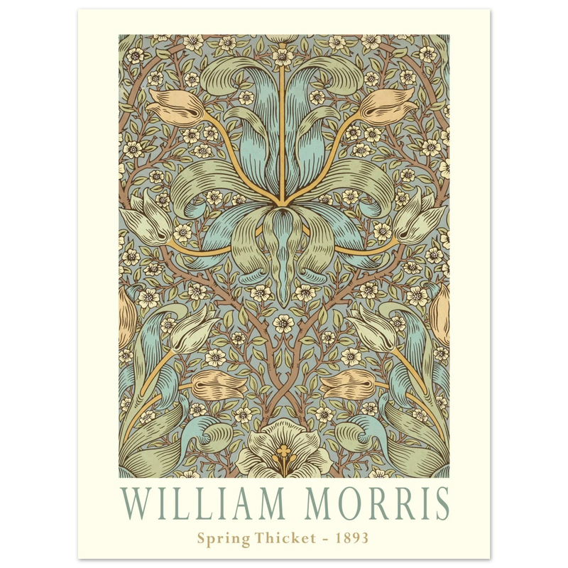 William Morris Spring Thicket 1893.