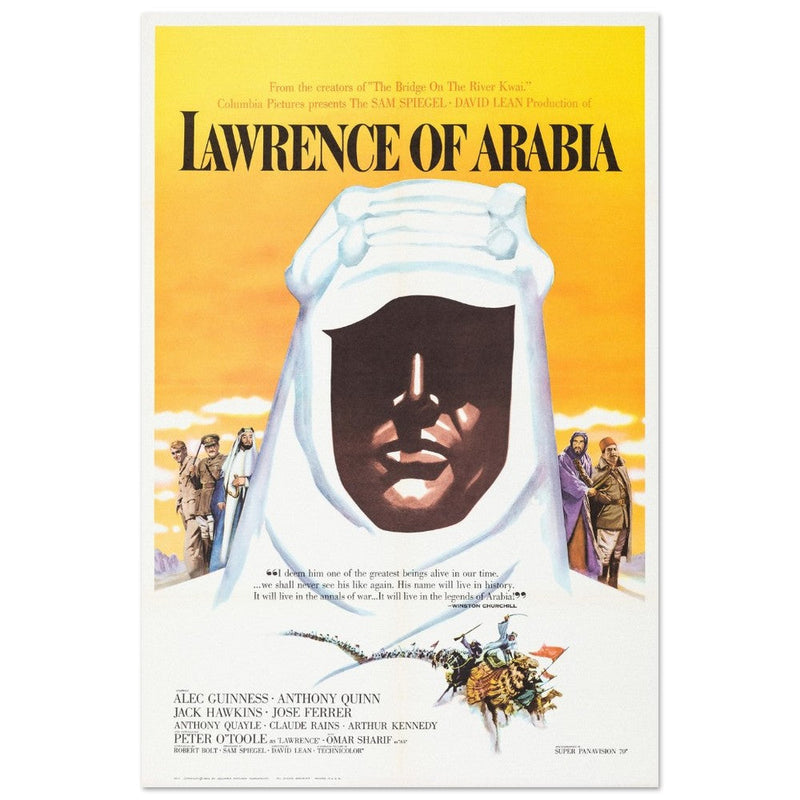 Lawrence of Arabia movie poster.