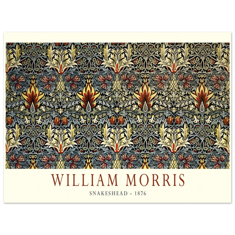 William Morris Snakeshead 1876.  .