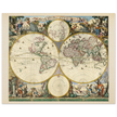 1690 World map - Orbis Terrarum Nova et Accurata Tabula