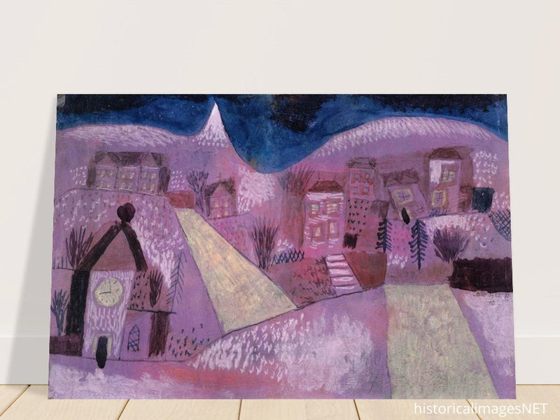 Paul Klee  Winterlandschaft ( Winter landscape ).