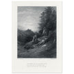 Gustave Dore illustration of King Arthur legend . Enid tends Geraint. From the book Idylls of the King by Alfred Tennyson.