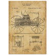 Road vehicle patent 540648 1895 by Charles Edgar Duryea. Automobile car history