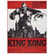 King Kong vintage movie poster . French edition.