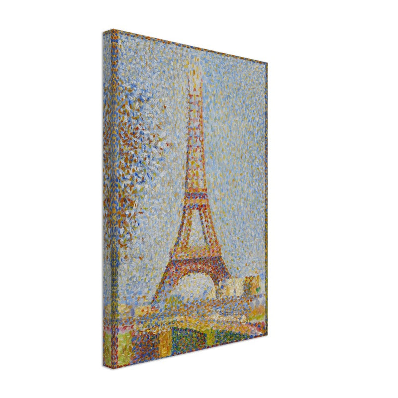 Eiffel tower  print by Georges Seurat 1881.