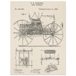 Road vehicle patent 540648 1895 by Charles Edgar Duryea. Automobile car history